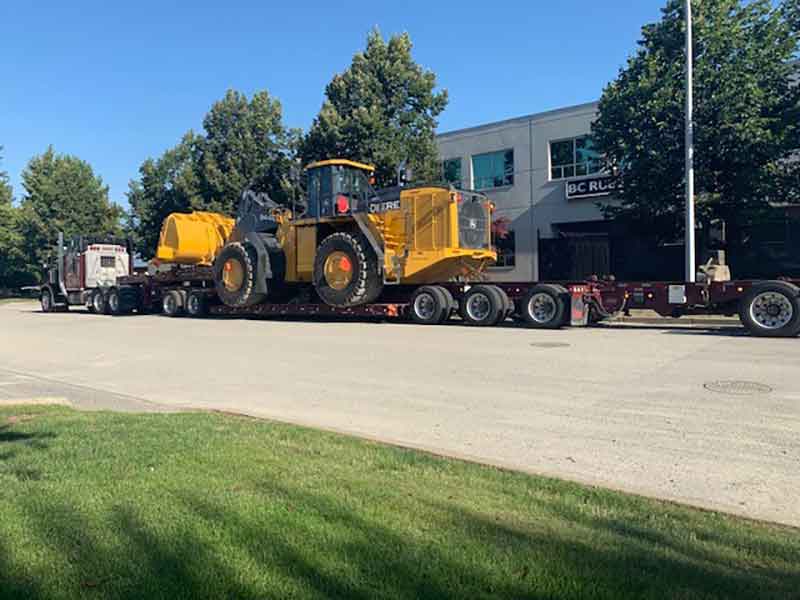 Deere 944 Loader Transport Truck Lower Mainland