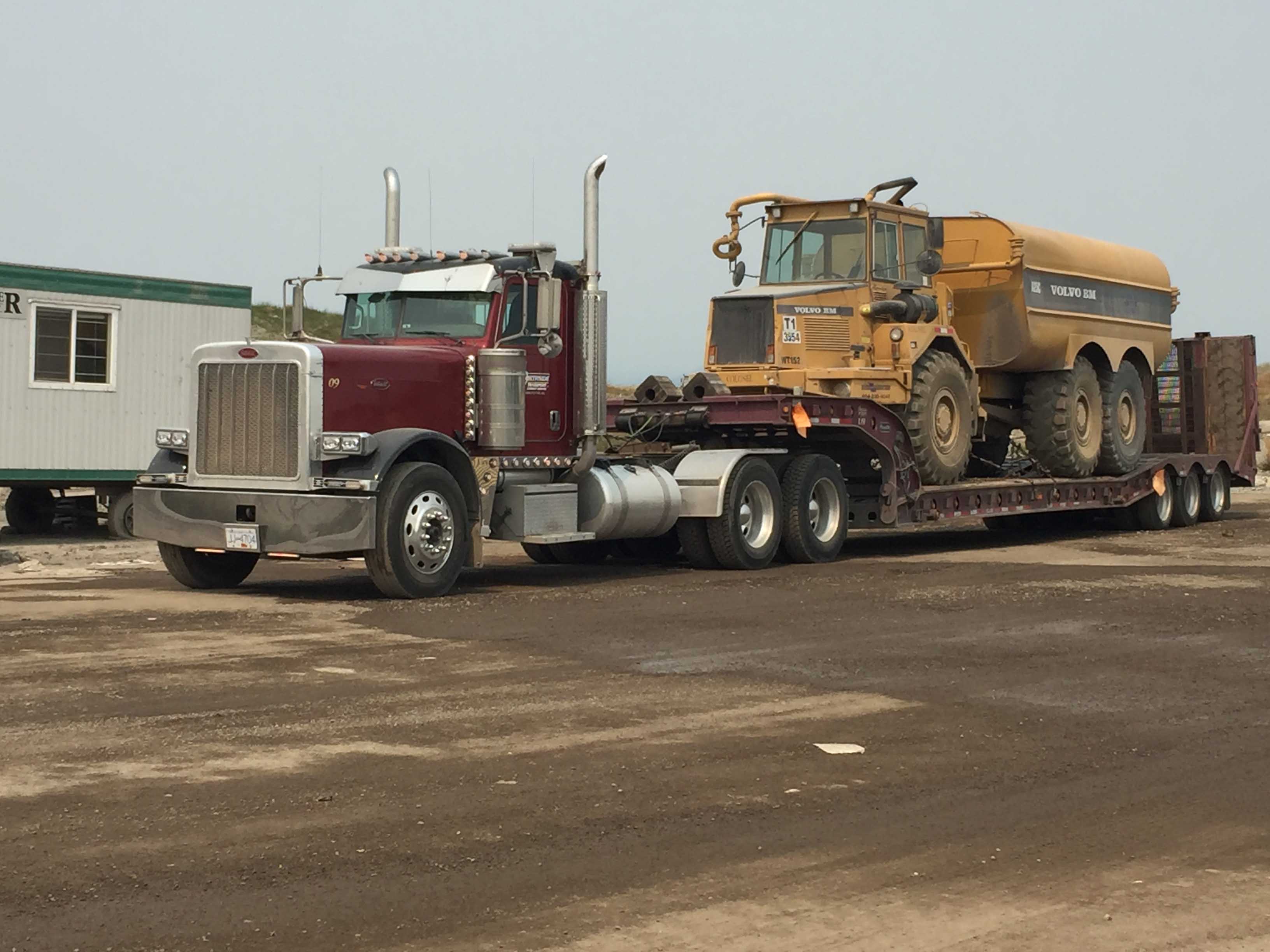 Construction Mining Water Truck Transport Vancouver